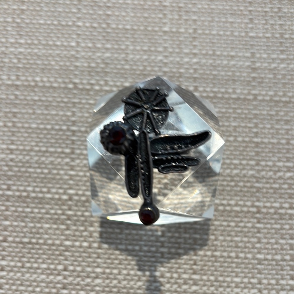 Mid century artist made silver ring